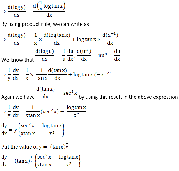 RD Sharma Solutions for Class 12 Maths Chapter 11 Diffrentiation