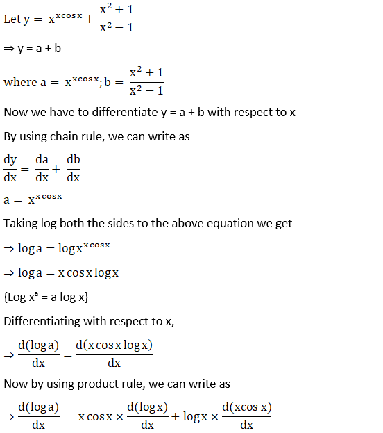 RD Sharma Solutions for Class 12 Maths Chapter 11 Diffrentiation