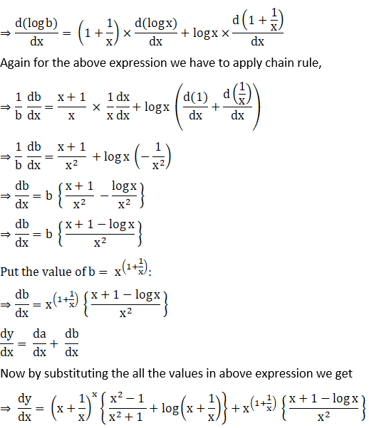 RD Sharma Solutions for Class 12 Maths Chapter 11 Diffrentiation