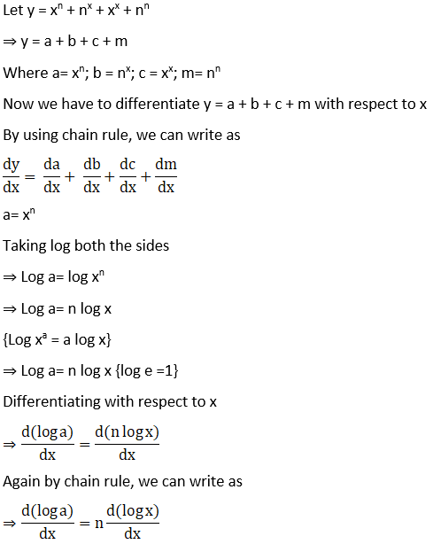 RD Sharma Solutions for Class 12 Maths Chapter 11 Diffrentiation