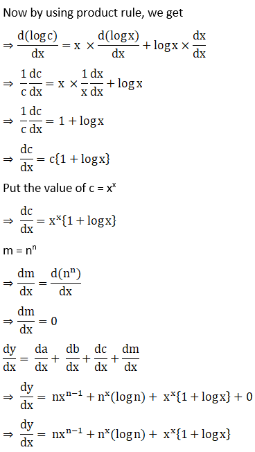 RD Sharma Solutions for Class 12 Maths Chapter 11 Diffrentiation