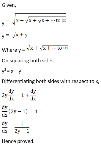 RD Sharma Solutions for Class 12 Maths Chapter 11 Diffrentiation