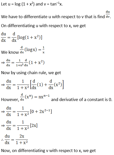 RD Sharma Solutions for Class 12 Maths Chapter 11 Diffrentiation