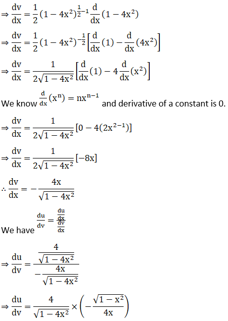 RD Sharma Solutions for Class 12 Maths Chapter 11 Diffrentiation