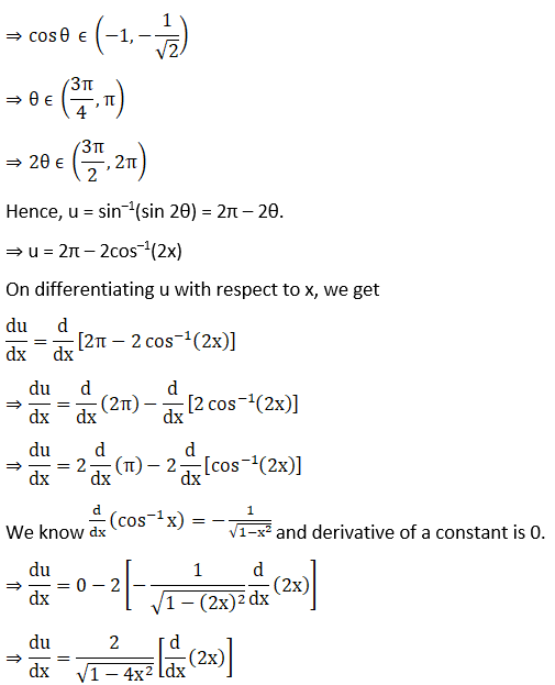 RD Sharma Solutions for Class 12 Maths Chapter 11 Diffrentiation
