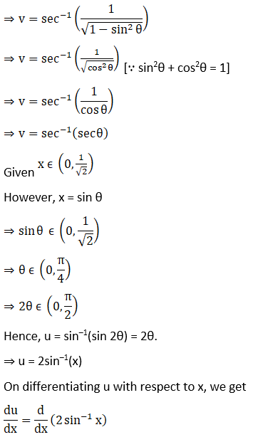 RD Sharma Solutions for Class 12 Maths Chapter 11 Diffrentiation