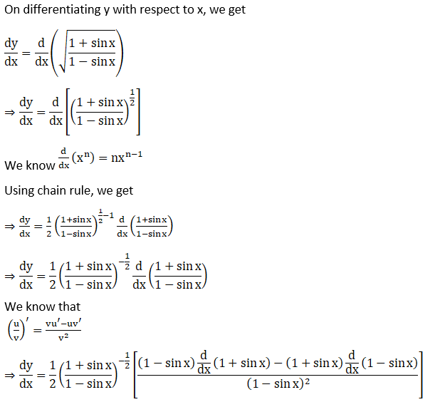 RD Sharma Solutions for Class 12 Maths Chapter 11 Diffrentiation