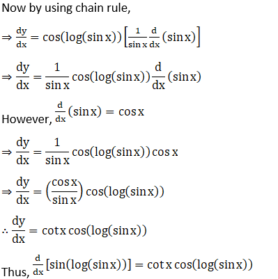 RD Sharma Solutions for Class 12 Maths Chapter 11 Diffrentiation