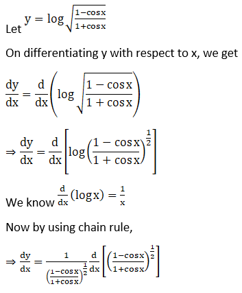 RD Sharma Solutions for Class 12 Maths Chapter 11 Diffrentiation