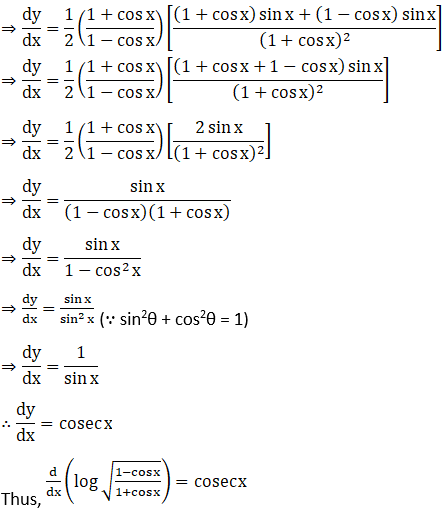 RD Sharma Solutions for Class 12 Maths Chapter 11 Diffrentiation