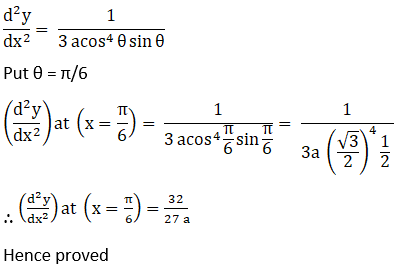 RD Sharma Solutions for Class 12 Maths Chapter 12 Higher Order Derivatives