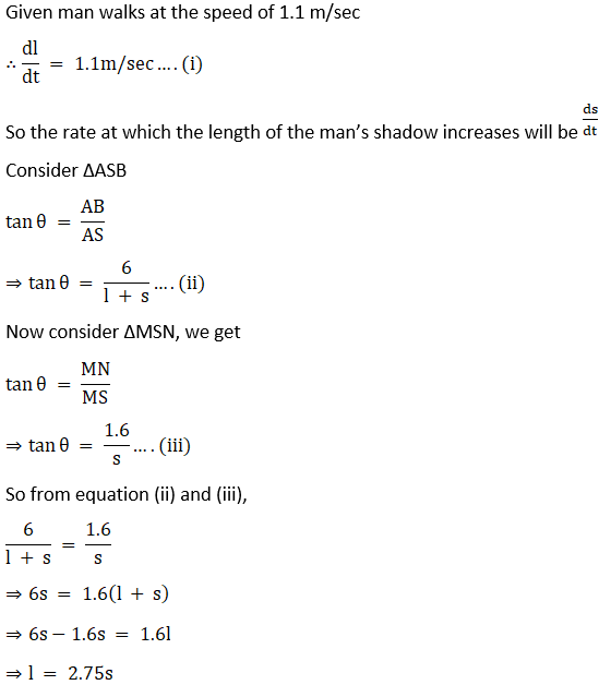 RD Sharma Solutions for Class 12 Maths Chapter 13 Derivative as a Rate Measurer