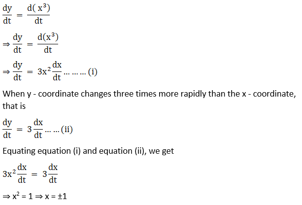 RD Sharma Solutions for Class 12 Maths Chapter 13 Derivative as a Rate Measurer
