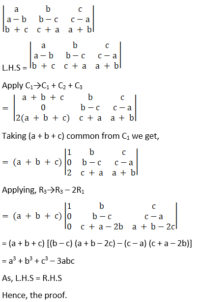RD Sharma Solutions for Class 12 Maths Chapter 6 Determinants