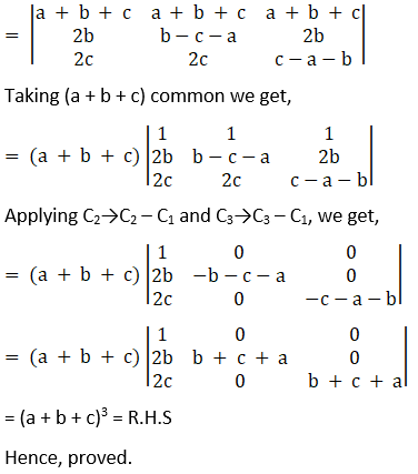 RD Sharma Solutions for Class 12 Maths Chapter 6 Determinants