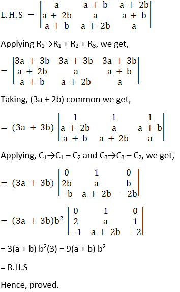 RD Sharma Solutions for Class 12 Maths Chapter 6 Determinants