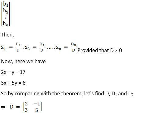 RD Sharma Solutions for Class 12 Maths Chapter 6 Determinants