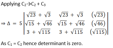 RD Sharma Solutions for Class 12 Maths Chapter 6 Determinants