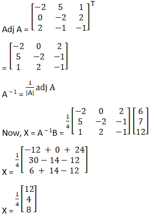 RD Sharma Solutions for Class 12 Maths Chapter 8 Solutions of Simultaneous Linear Equations