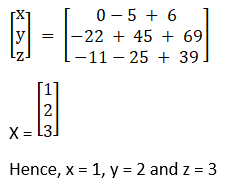 RD Sharma Solutions for Class 12 Maths Chapter 8 Solutions of Simultaneous Linear Equations