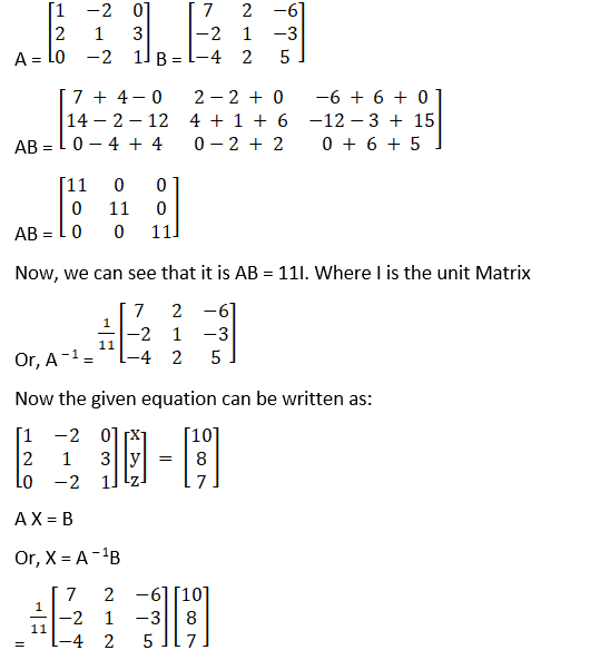 RD Sharma Solutions for Class 12 Maths Chapter 8 Solutions of Simultaneous Linear Equations
