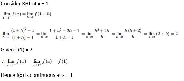 RD Sharma Solutions for Class 12 Maths Chapter 9 Continuity