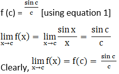 RD Sharma Solutions for Class 12 Maths Chapter 9 Continuity