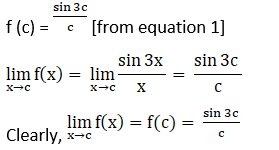 RD Sharma Solutions for Class 12 Maths Chapter 9 Continuity