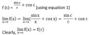 RD Sharma Solutions for Class 12 Maths Chapter 9 Continuity