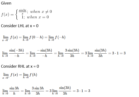 RD Sharma Solutions for Class 12 Maths Chapter 9 Continuity