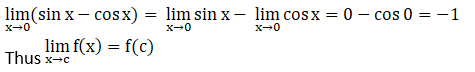 RD Sharma Solutions for Class 12 Maths Chapter 9 Continuity