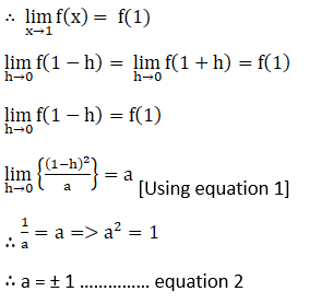 RD Sharma Solutions for Class 12 Maths Chapter 9 Continuity