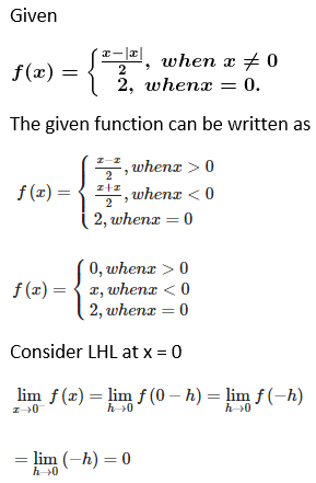 RD Sharma Solutions for Class 12 Maths Chapter 9 Continuity