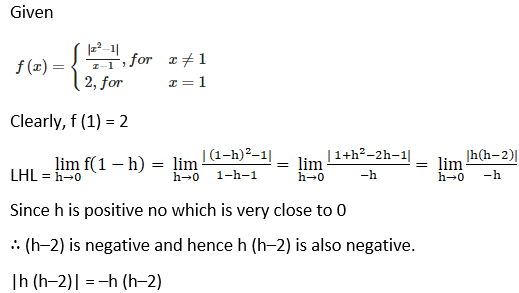 RD Sharma Solutions for Class 12 Maths Chapter 9 Continuity