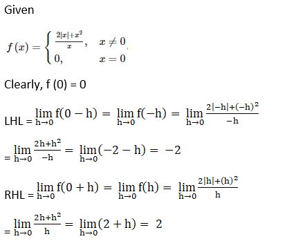 RD Sharma Solutions for Class 12 Maths Chapter 9 Continuity