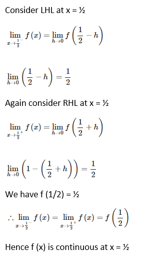 RD Sharma Solutions for Class 12 Maths Chapter 9 Continuity