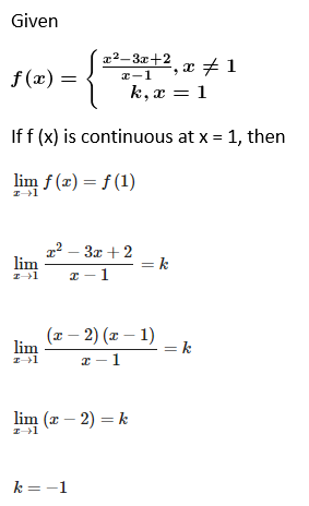 RD Sharma Solutions for Class 12 Maths Chapter 9 Continuity