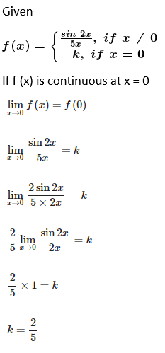 RD Sharma Solutions for Class 12 Maths Chapter 9 Continuity