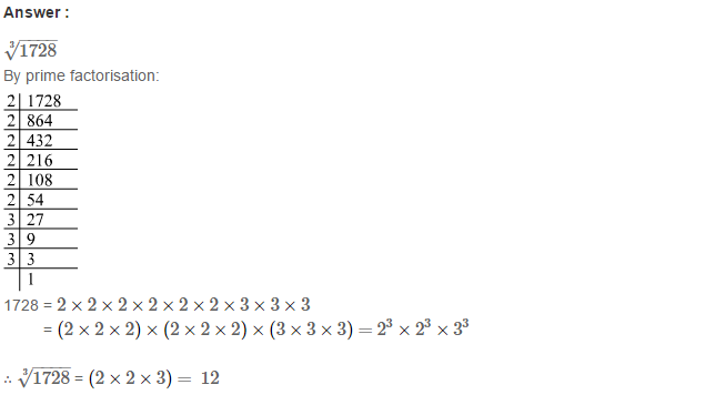 RS Aggarwal Solutions for Class 8 Maths Chapter 4–Cubes and Cube Roots Exercise 4C Q4