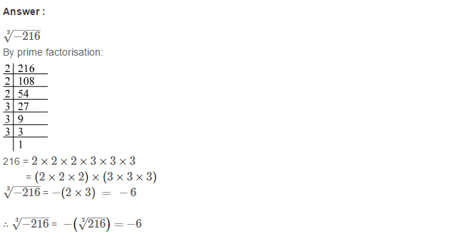RS Aggarwal Solutions for Class 8 Maths Chapter 4–Cubes and Cube Roots Exercise 4C Q9