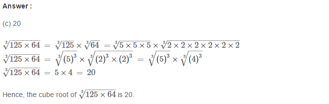 RS Aggarwal Solutions for Class 8 Maths Chapter 4–Cubes and Cube Roots Exercise 4D Q4
