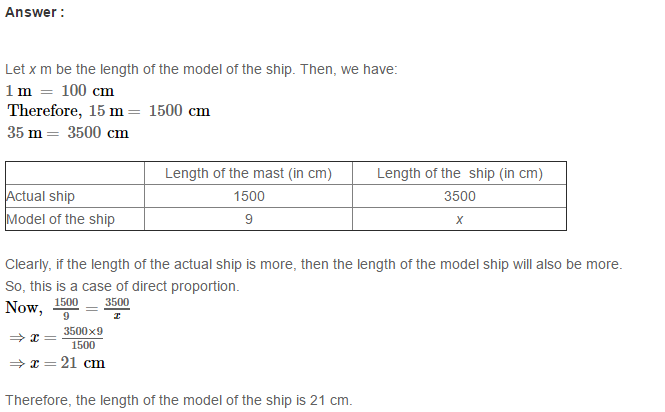 RS Aggarwal Solutions for Class 8 Maths Chapter 12–Direct and Inverse Proportion Ex 12A Q9