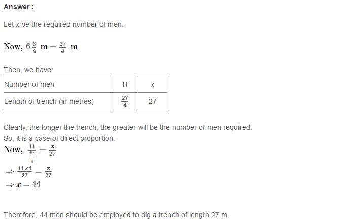 RS Aggarwal Solutions for Class 8 Maths Chapter 12–Direct and Inverse Proportion Ex 12B Q14