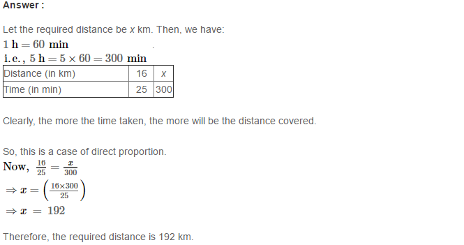 RS Aggarwal Solutions for Class 8 Maths Chapter 12–Direct and Inverse Proportion Ex 12B Q5