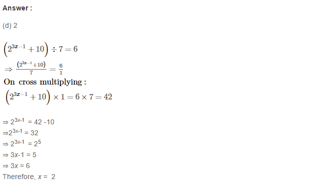 RS Aggarwal Solutions for Class 8 Maths Chapter 2–Exponents Exercise 2C Q10