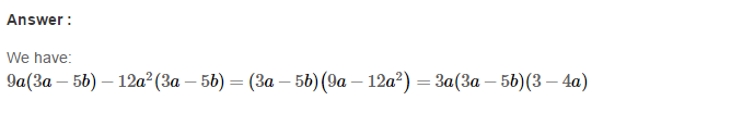 RS Aggarwal Solutions for Class 8 Maths Chapter 7–Factorisation Ex 7A Q9