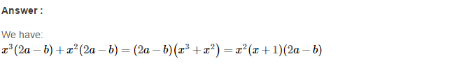 RS Aggarwal Solutions for Class 8 Maths Chapter 7–Factorisation Ex 7A Q8