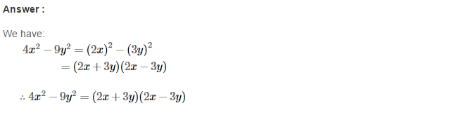 RS Aggarwal Solutions for Class 8 Maths Chapter 7–Factorisation Ex 7B Q4