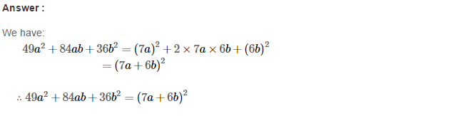 RS Aggarwal Solutions for Class 8 Maths Chapter 7–Factorisation Ex 7C Q10