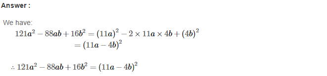 RS Aggarwal Solutions for Class 8 Maths Chapter 7–Factorisation Ex 7C Q12